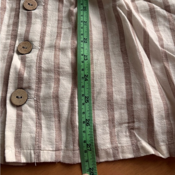 Striped Overall Dress - Picture 8 of 8